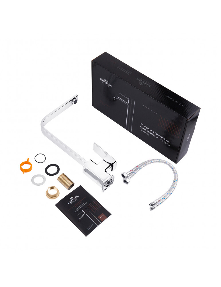 Змішувач для кухні Kroner KRP Harz - C030 | купити | SilverGoose.com.ua.com.ua