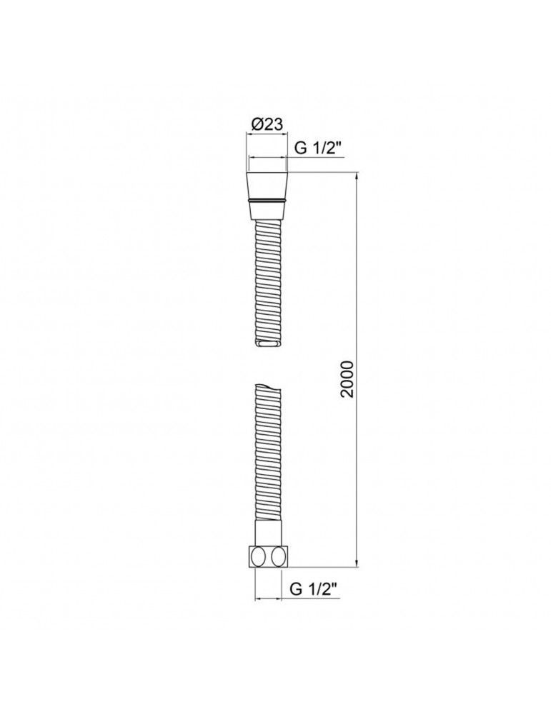 Шланг для душу Kroner KRM - C604 200 см | купити | SilverGoose.com.ua.com.ua