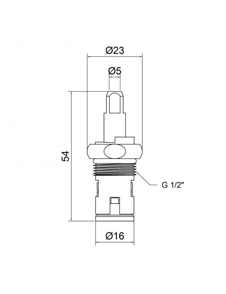 Букса керамічна Kroner KRM - M981 | купити | SilverGoose.com.ua.com.ua