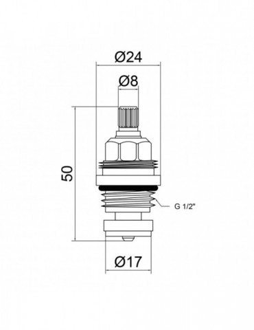 Букса класична Kroner KRM - M982 | купити | SilverGoose.com.ua.com.ua