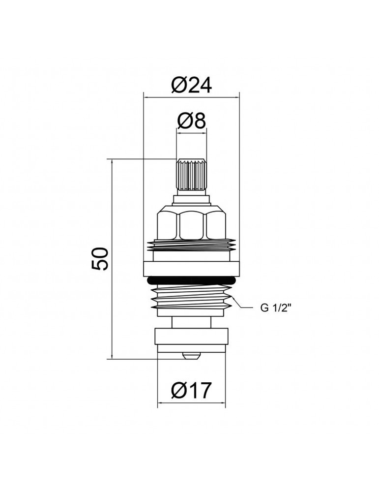 Букса класична Kroner KRM - M982 | купити | SilverGoose.com.ua.com.ua