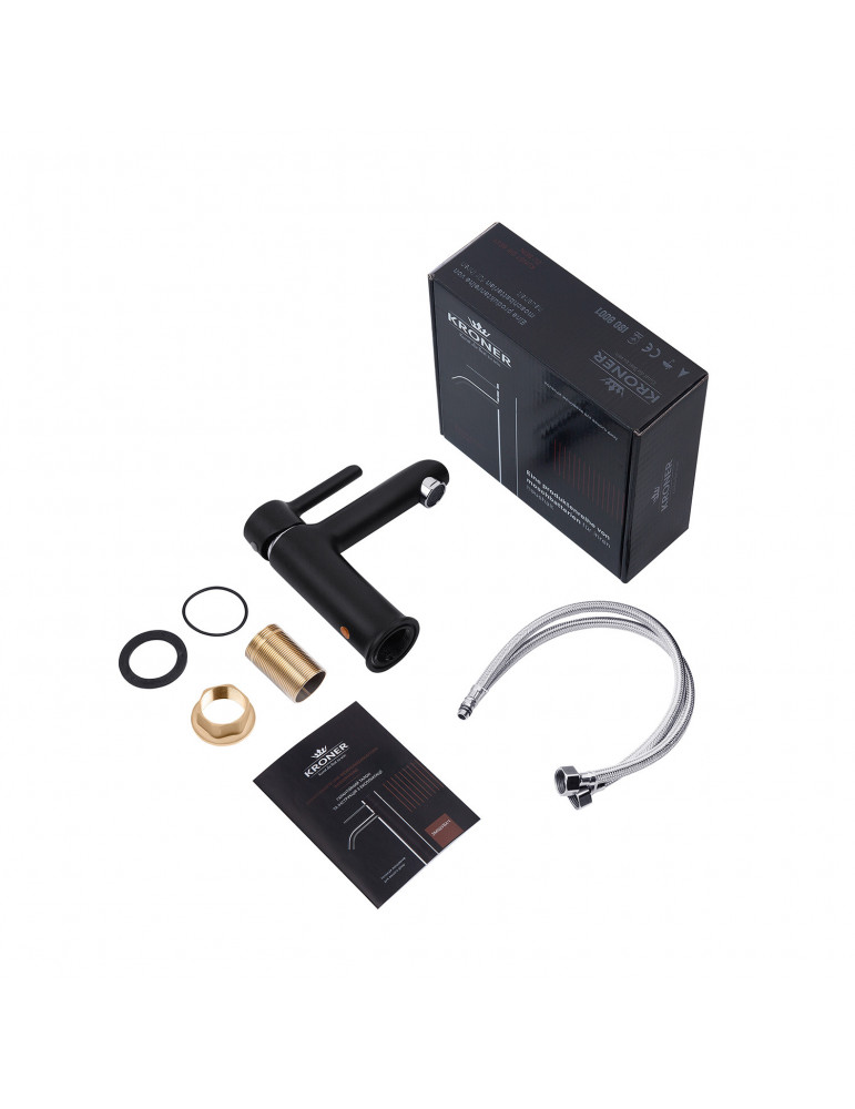 Змішувач для раковини Kroner KRP Essen - SCH010 | купити | SilverGoose.com.ua.com.ua