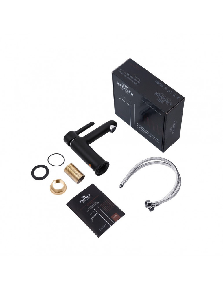 Змішувач для раковини Kroner KRP Essen - SCH010 | купити | SilverGoose.com.ua.com.ua