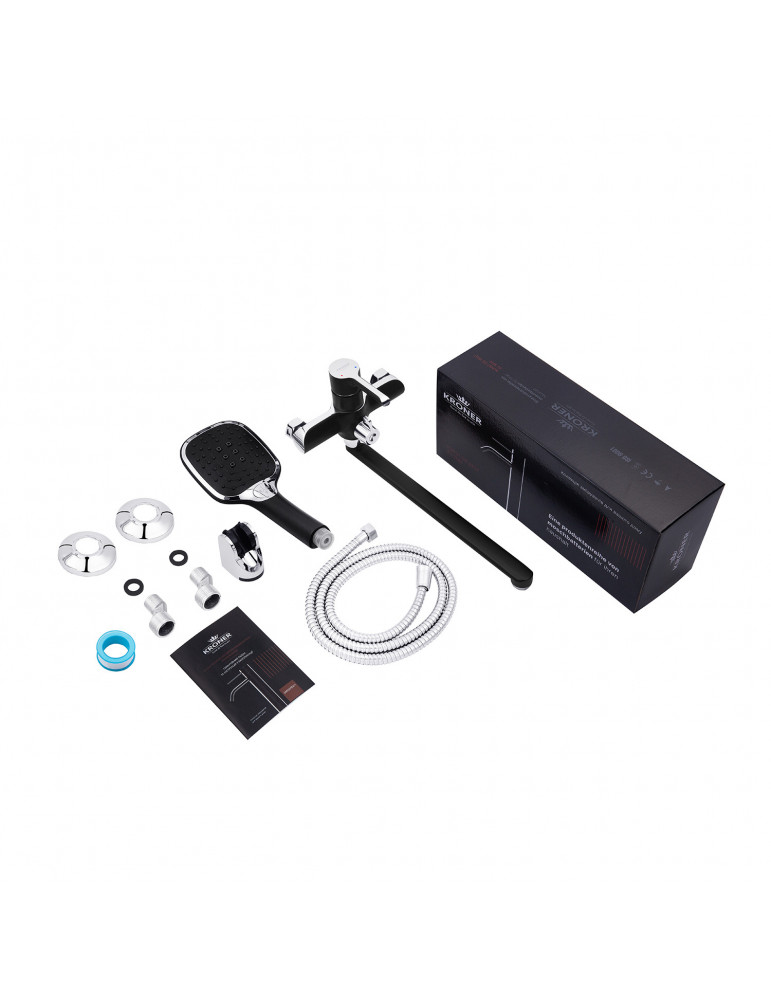 Змішувач для ванни Kroner KRP Essen - SCH070 | купити | SilverGoose.com.ua.com.ua