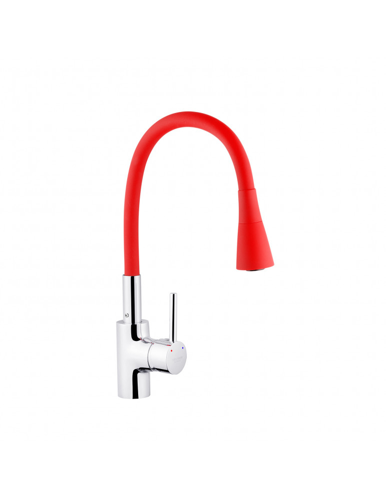 Змішувач для кухні Kroner KRP Küche - C031RED | купити | SilverGoose.com.ua.com.ua