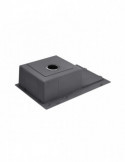 Кухонна мийка Kroner KRP Schwarze - 7849LHM PVD (3.0/1.0 мм) | купити | SilverGoose.com.ua.com.ua