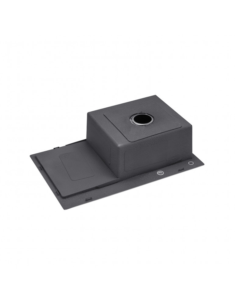 Кухонна мийка Kroner KRP Schwarze - 7849RHM PVD (3.0/1.0 мм) | купити | SilverGoose.com.ua.com.ua