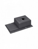 Кухонна мийка Kroner KRP Schwarze - 7849RHM PVD (3.0/1.0 мм) | купити | SilverGoose.com.ua.com.ua