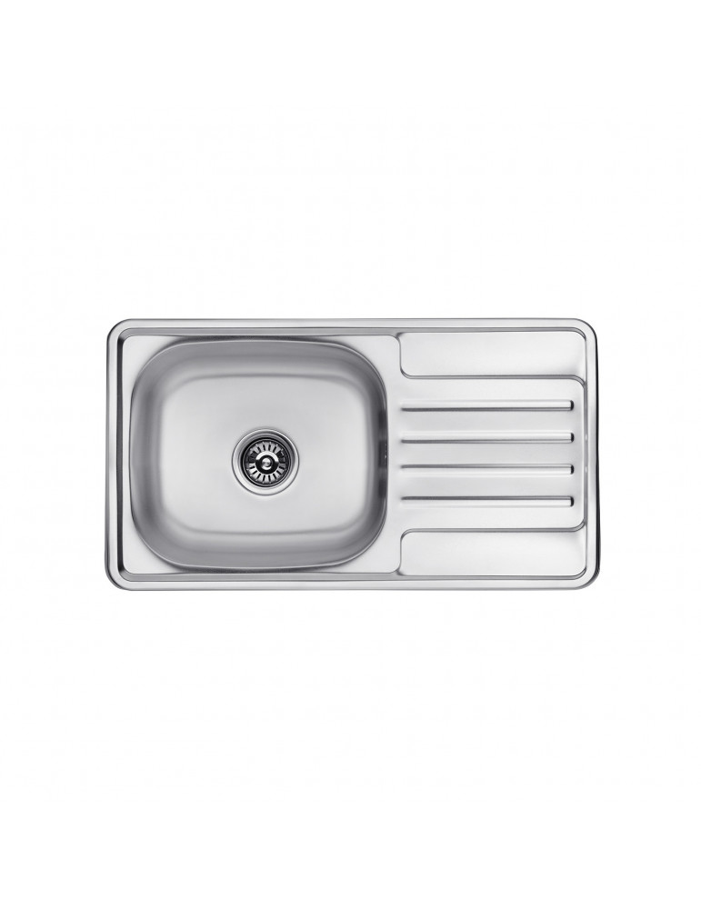 Кухонна мийка Kroner KRP Satin - 7642 (0.8 мм) | купити | SilverGoose.com.ua.com.ua