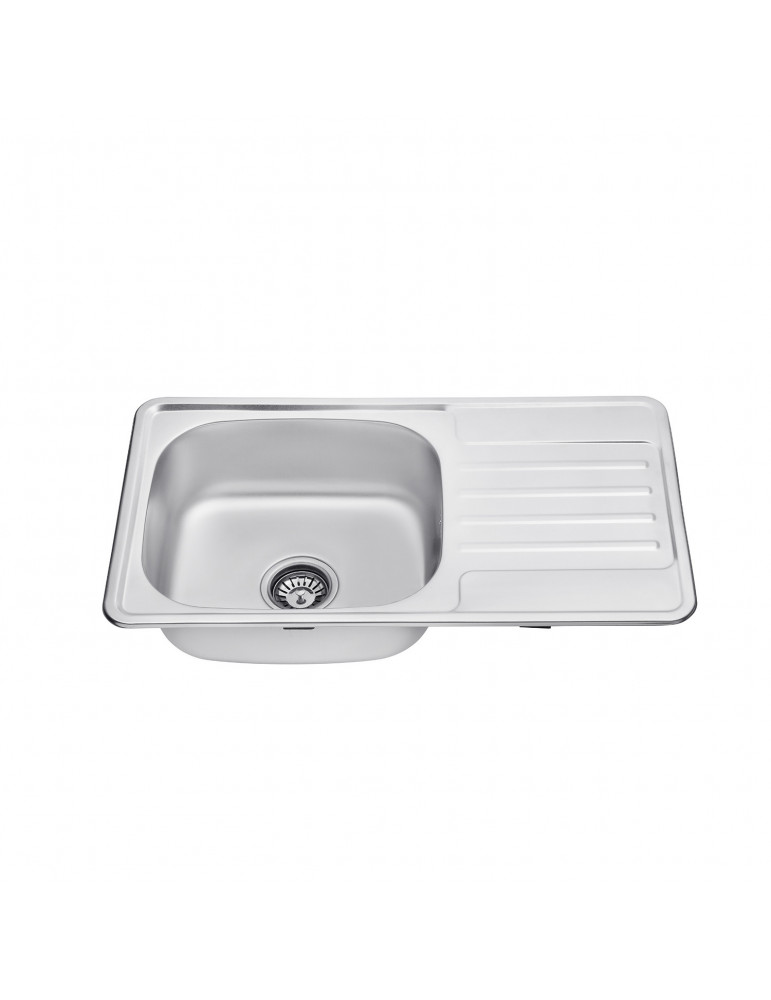 Кухонна мийка Kroner KRP Satin - 7642 (0.8 мм) | купити | SilverGoose.com.ua.com.ua