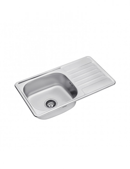 Кухонна мийка Kroner KRP Satin - 7642 (0.8 мм) | купити | SilverGoose.com.ua.com.ua