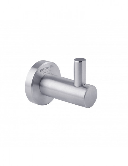 Гачок для ванної кімнати Kroner KRP Edelstahl Klassisch - ESG3705-1 | купити | SilverGoose.com.ua.com.ua