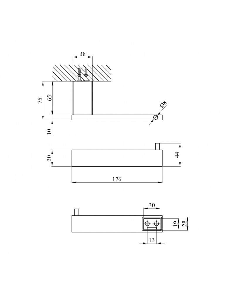 Тримач для туалетного паперу Kroner KRP Edelstahl Kubus - SCH3903-2 | купити | SilverGoose.com.ua.com.ua
