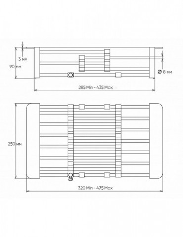 Кошик для мийки Kroner KRP Trocken - 014 | купити | SilverGoose.com.ua.com.ua