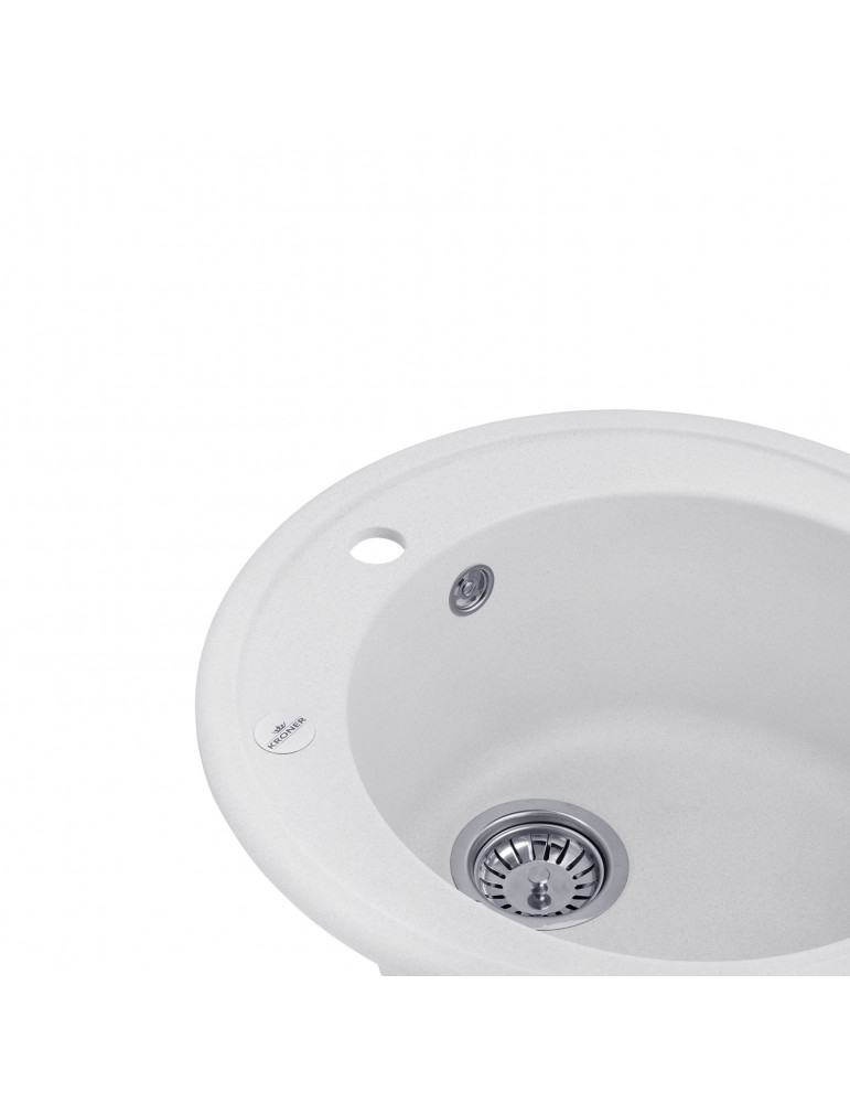 Кухонна мийка Kroner KRP Komposit GRA - 510 | купити | SilverGoose.com.ua.com.ua