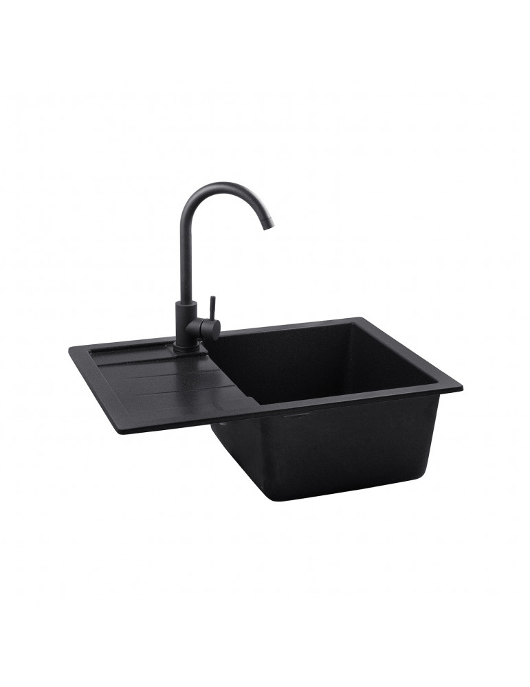 Кухонна мийка Kroner KRP Komposit GRB - 6550 | купити | SilverGoose.com.ua.com.ua