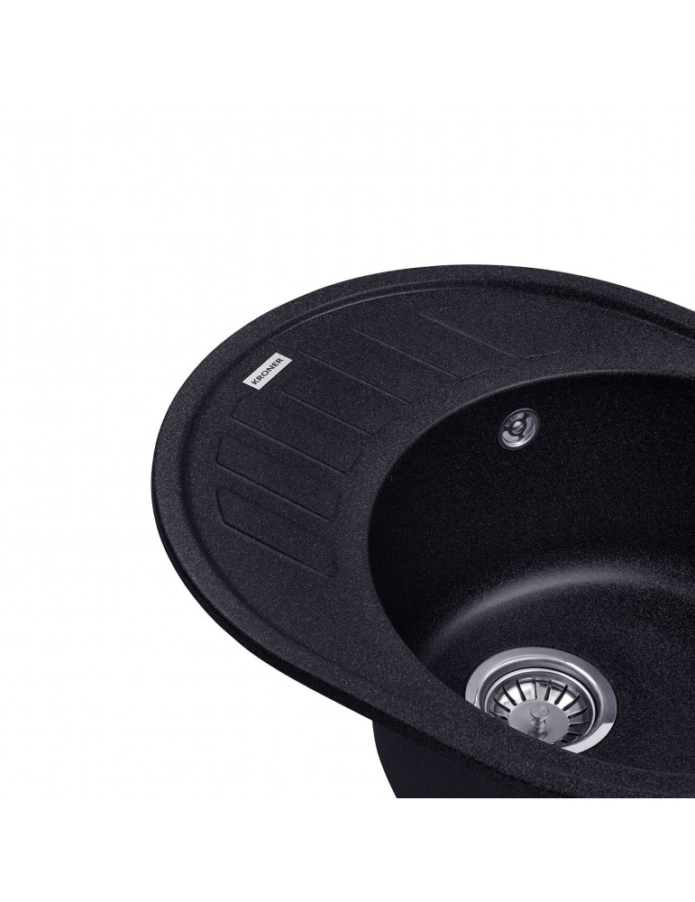 Кухонна мийка Kroner KRP Komposit SCH - 6250 | купити | SilverGoose.com.ua.com.ua