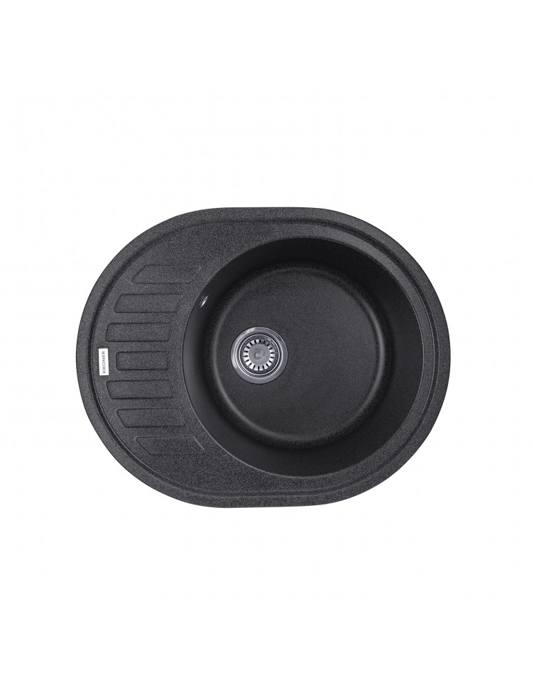 Кухонна мийка Kroner KRP Komposit GRB - 6250 | купити | SilverGoose.com.ua.com.ua