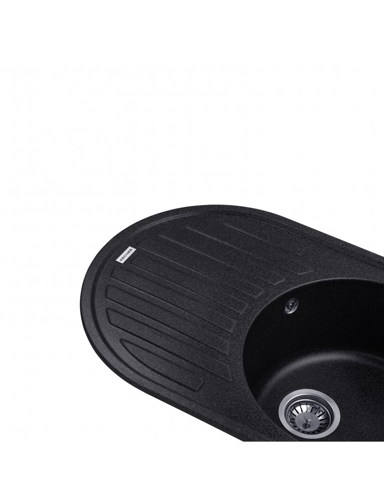 Кухонна мийка Kroner KRP Komposit GRB - 7750 | купити | SilverGoose.com.ua.com.ua