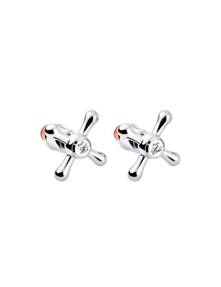 Ручка з кран-буксою для змішувача Kroner KRM - C986 (пара) | купити | SilverGoose.com.ua.com.ua