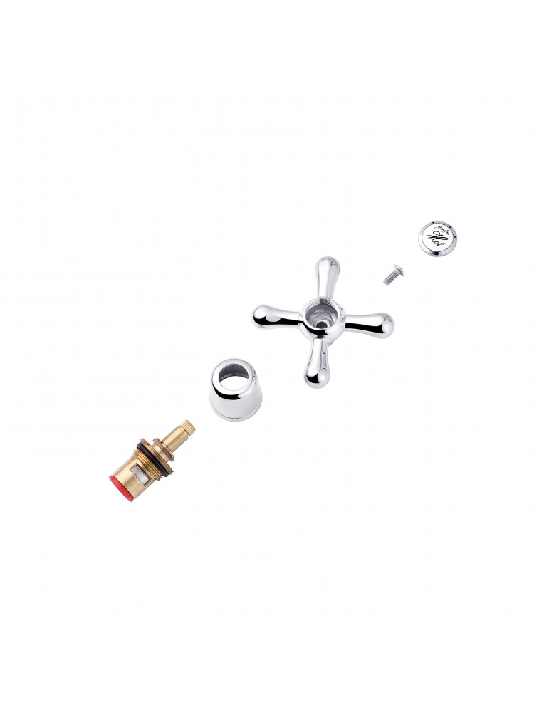 Ручка з кран-буксою для змішувача Kroner KRM - C986 (пара) | купити | SilverGoose.com.ua.com.ua