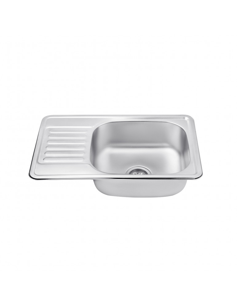 Кухонна мийка Kroner KRP Satin - 6642 (0.8 мм) | купити | SilverGoose.com.ua.com.ua