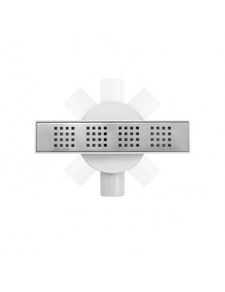 Трап лінійний Geberr GB1-138 30 см з поворотним сифоном 360° | купити | SilverGoose.com.ua.com.ua