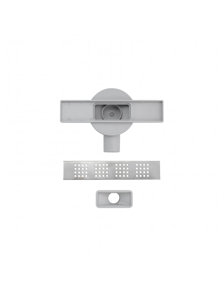 Трап лінійний Geberr GB1-138 30 см з поворотним сифоном 360° | купити | SilverGoose.com.ua.com.ua