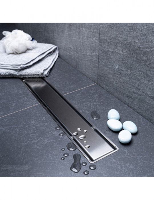 Трап лінійний Geberr Premium GB-05 80 см  | купити | SilverGoose.com.ua.com.ua