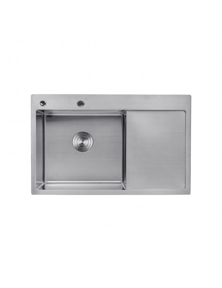 Кухонна мийка Kroner KRP Gebürstet - 7849LHM (3.0/1.0 мм) | купити | SilverGoose.com.ua.com.ua