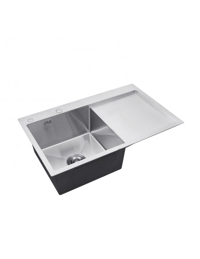 Кухонна мийка Kroner KRP Gebürstet - 7849LHM (3.0/1.0 мм) | купити | SilverGoose.com.ua.com.ua