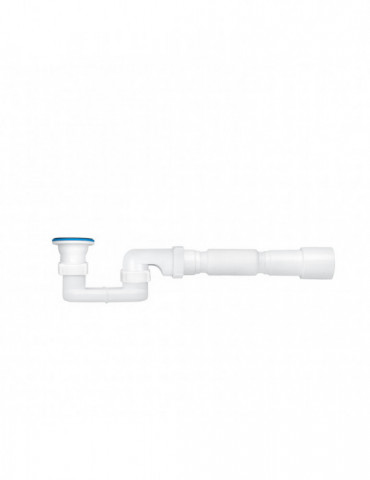 Сифон для душового піддона ANIplast 1 1/2"х40 мм з гнучкою трубою 40х40/50 Е016EU