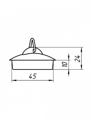 Пробка для сітки сифона ANIplast 1 1/2" мм М300EU | купити | SilverGoose.com.ua.com.ua