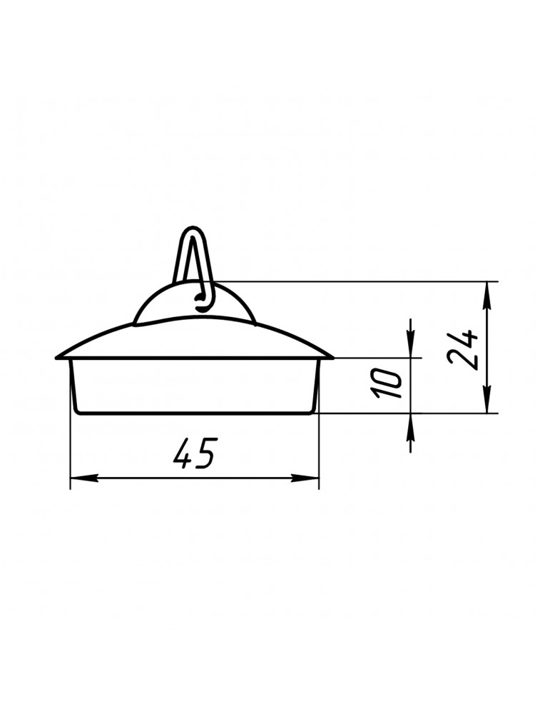 Пробка для сітки сифона ANIplast 1 1/2" мм М300EU | купити | SilverGoose.com.ua.com.ua