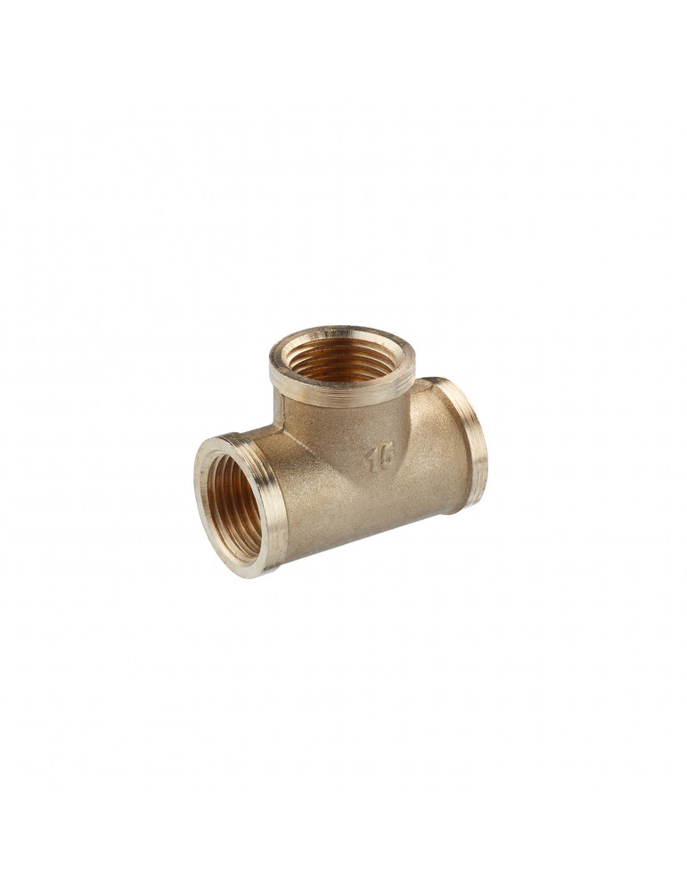 Трійник посилений LexLine 1/2" ВВВ латунний УК201-В | купити | SilverGoose.com.ua.com.ua