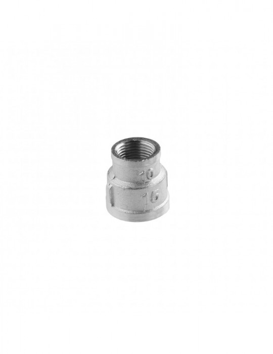 Муфта перехідна посилена LexLine 1/2"х3/8" ВВ нікель НК0331-Вн | купити | SilverGoose.com.ua.com.ua