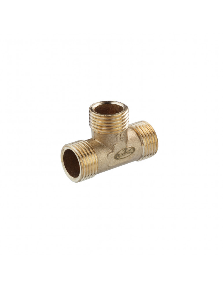 Трійник посилений LexLine 1/2" ЗЗЗ латунний УК0241-В | купити | SilverGoose.com.ua.com.ua