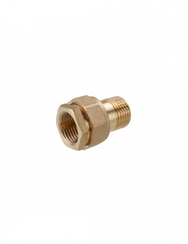Згін-американка пряма посилена LexLine 3/4" ВЗ латунна УК0803-В
