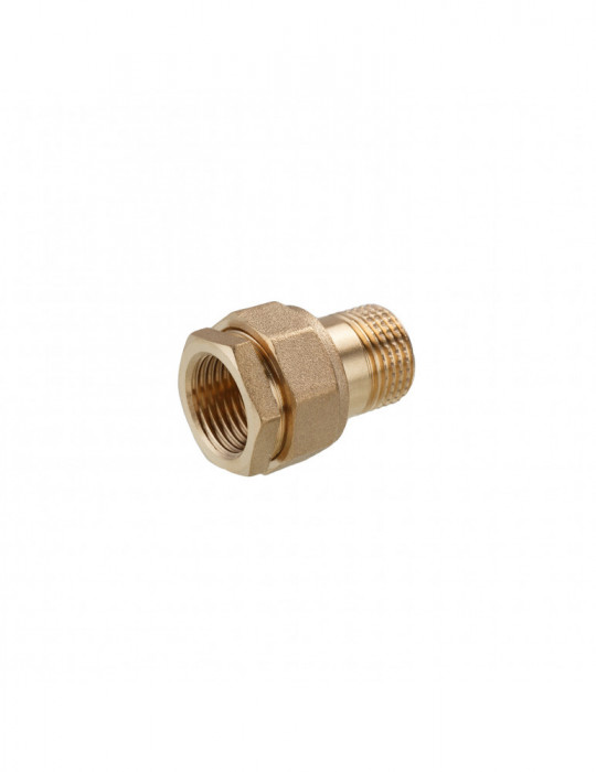Згін-американка пряма посилена LexLine 3/4" ВЗ латунна УК0803-В | купити | SilverGoose.com.ua.com.ua