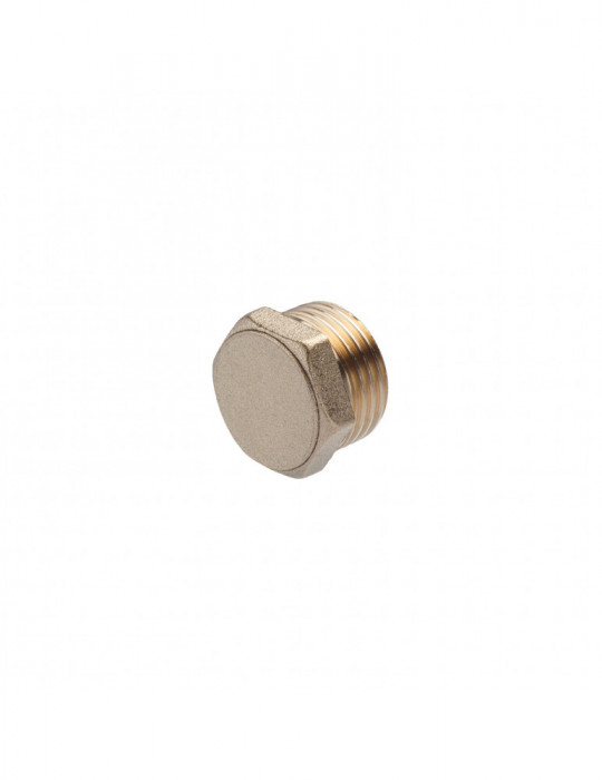 Заглушка посилена LexLine 1/2" РЗ латунна УК1091-В | купити | SilverGoose.com.ua.com.ua