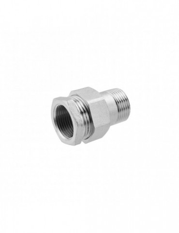 Згін-американка пряма посилена LexLine 3/4" ВЗ нікель НК0803-Вн