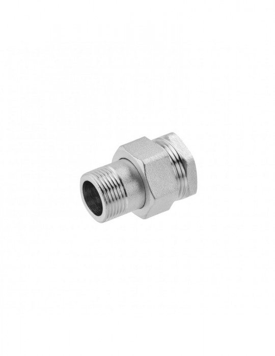 Згін-американка пряма посилена LexLine 3/4" ВЗ нікель НК0803-Вн | купити | SilverGoose.com.ua.com.ua
