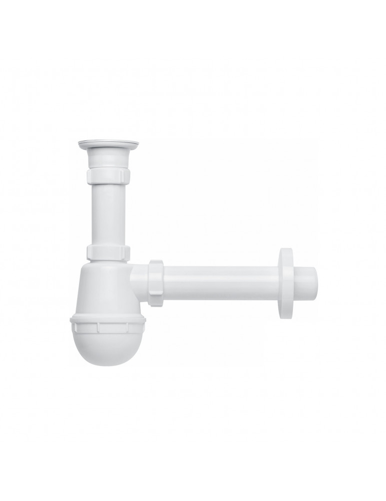 Сифон для кухонної мийки KronoPlast 1 1/2''х40 мм з різьбовим випуском SM14010002 | купити | SilverGoose.com.ua.com.ua