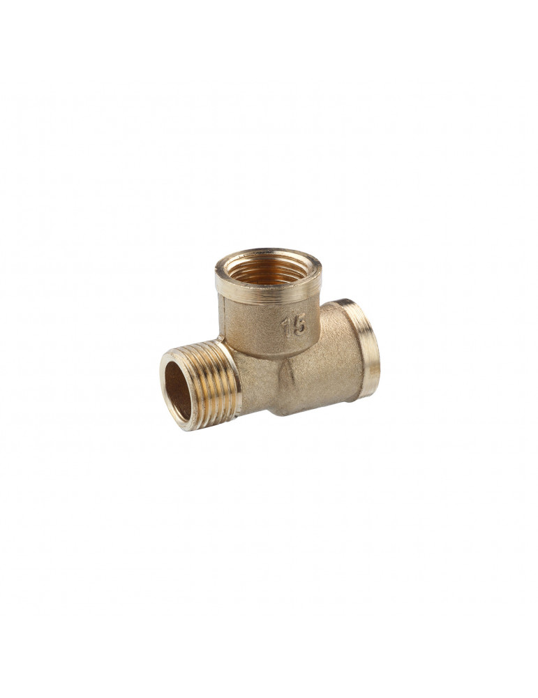 Трійник посилений LexLine 1/2" ВВЗ латунний УК0203-В | купити | SilverGoose.com.ua.com.ua