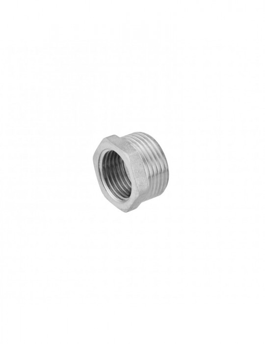 Футорка посилена LexLine 3/4"х1/2" ЗВ нікель НК0702-Вн | купити | SilverGoose.com.ua.com.ua