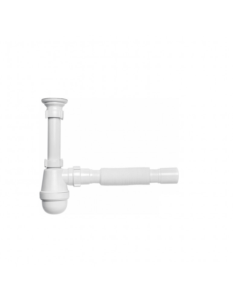 Сифон для раковини KronoPlast 1 1/4''х40 мм з різьбовим випуском SТ18080042 | купити | SilverGoose.com.ua.com.ua