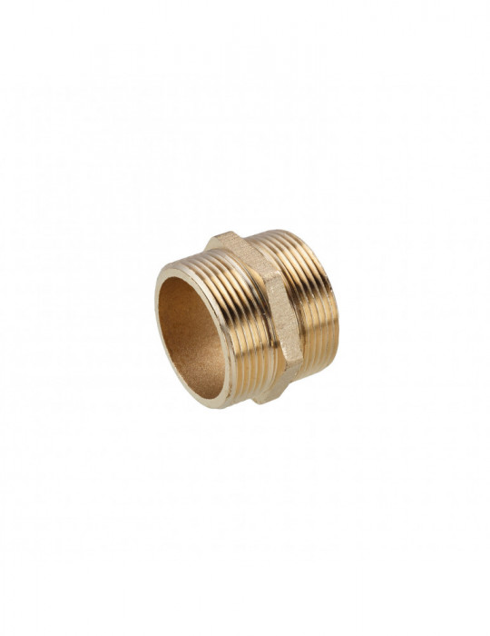 Ніпель посилений LexLine 1 1/2" ЗЗ латунний УК0526-В | купити | SilverGoose.com.ua.com.ua