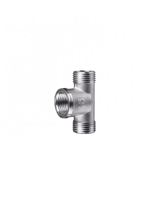 Трійник посилений LexLine 1/2" ЗВЗ нікель НК0291-Вн | купити | SilverGoose.com.ua.com.ua