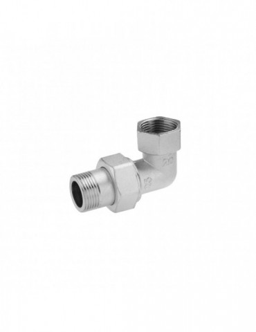Згін-американка кутова посилена LexLine 3/4" ВЗ нікель НК0804-Вн