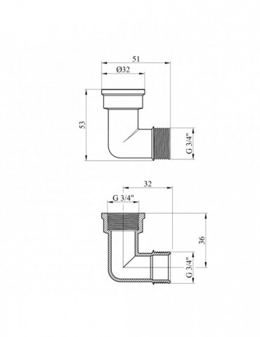 Кутник посилений LexLine 3/4" ВЗ нікель НК0120-Вн | купити | SilverGoose.com.ua.com.ua